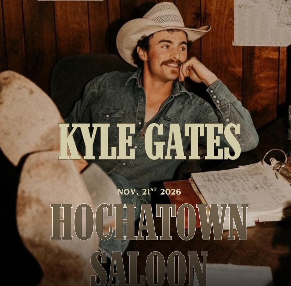 Kyle Gates LIVE @ The Hochatown Saloon